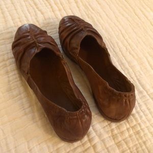 Women’s leather flats - Sundance Catalog